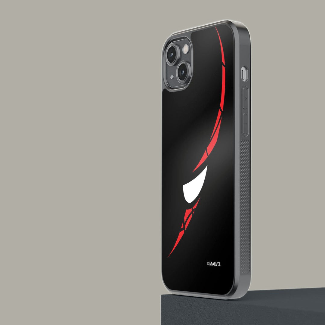 the Amazing Spider Man Glass iPhone Case for iPhone 14 Plus | Macmerise