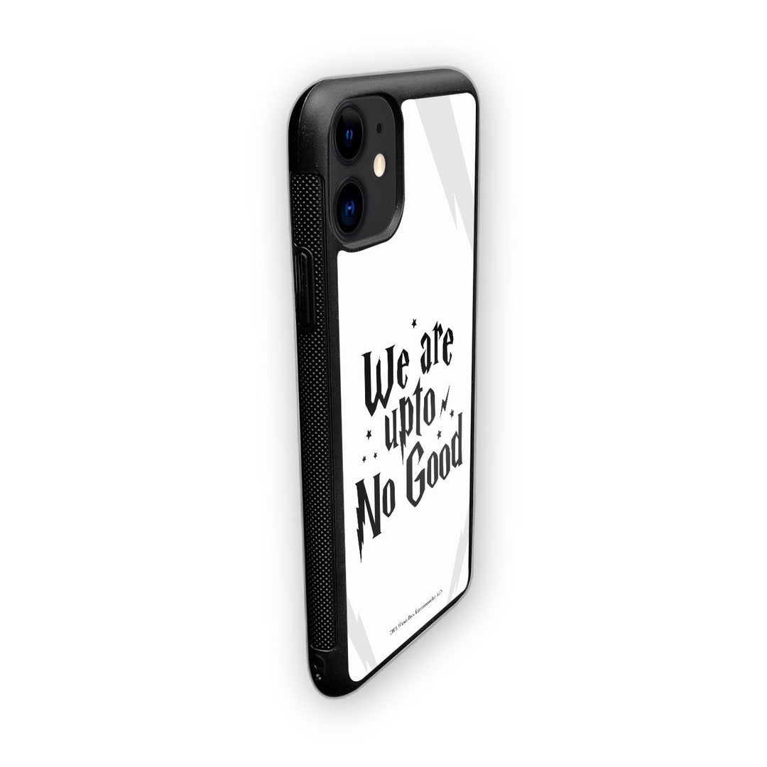 Mischief Makers Upto No Good Glass iPhone Case for iPhone 11 | Macmerise
