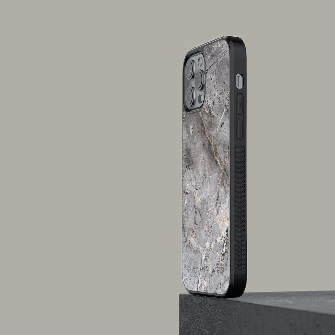 Graphite Hues Glass iPhone Case for iPhone 13 Pro | Macmerise