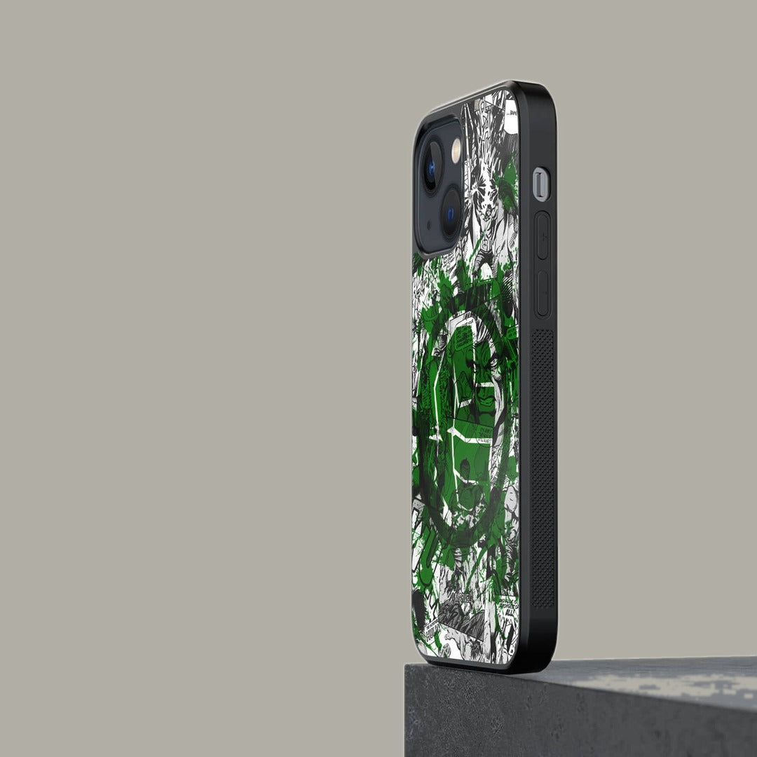Splash Out Hulk Fist Glass iPhone Case for iPhone 13 Mini | Macmerise
