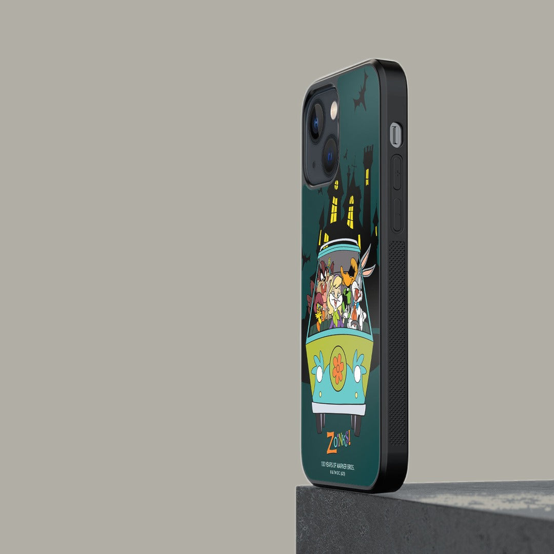 Looney Zoinks Glass iPhone Case for iPhone 13 | Macmerise