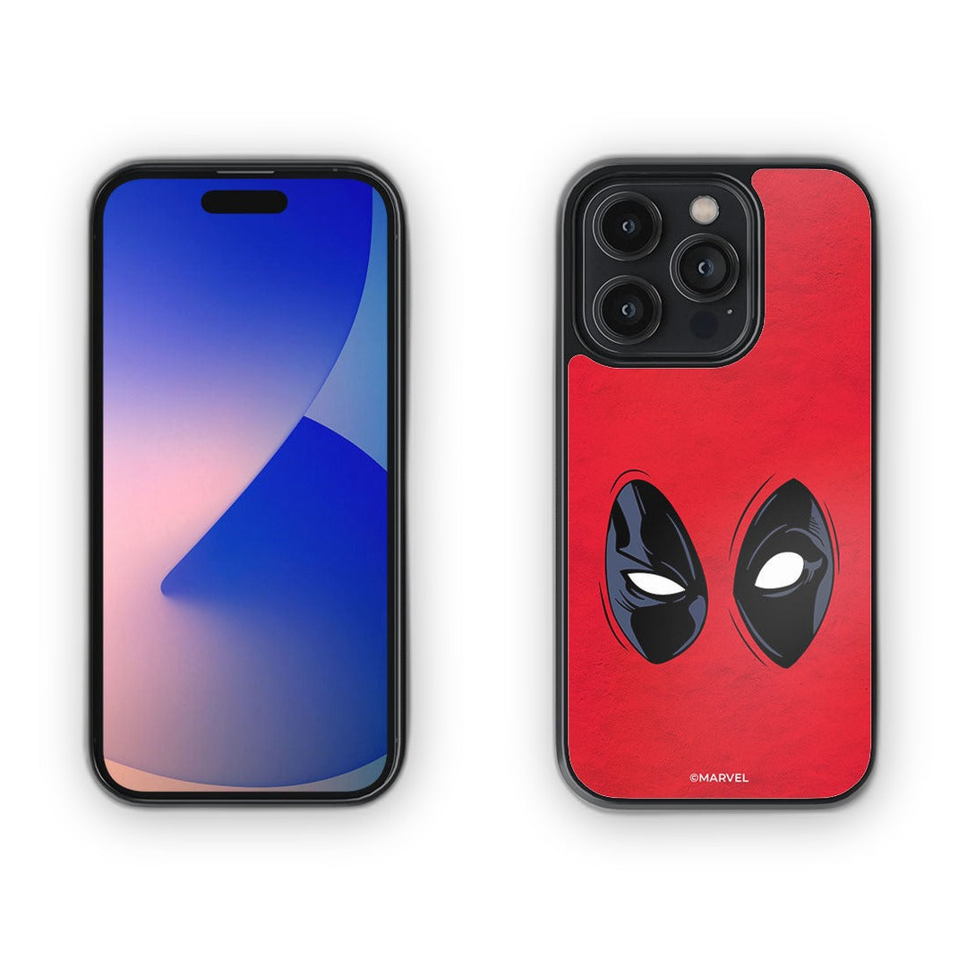 Deadpool Gaze Glass iPhone Case for iPhone 14 Pro | Macmerise