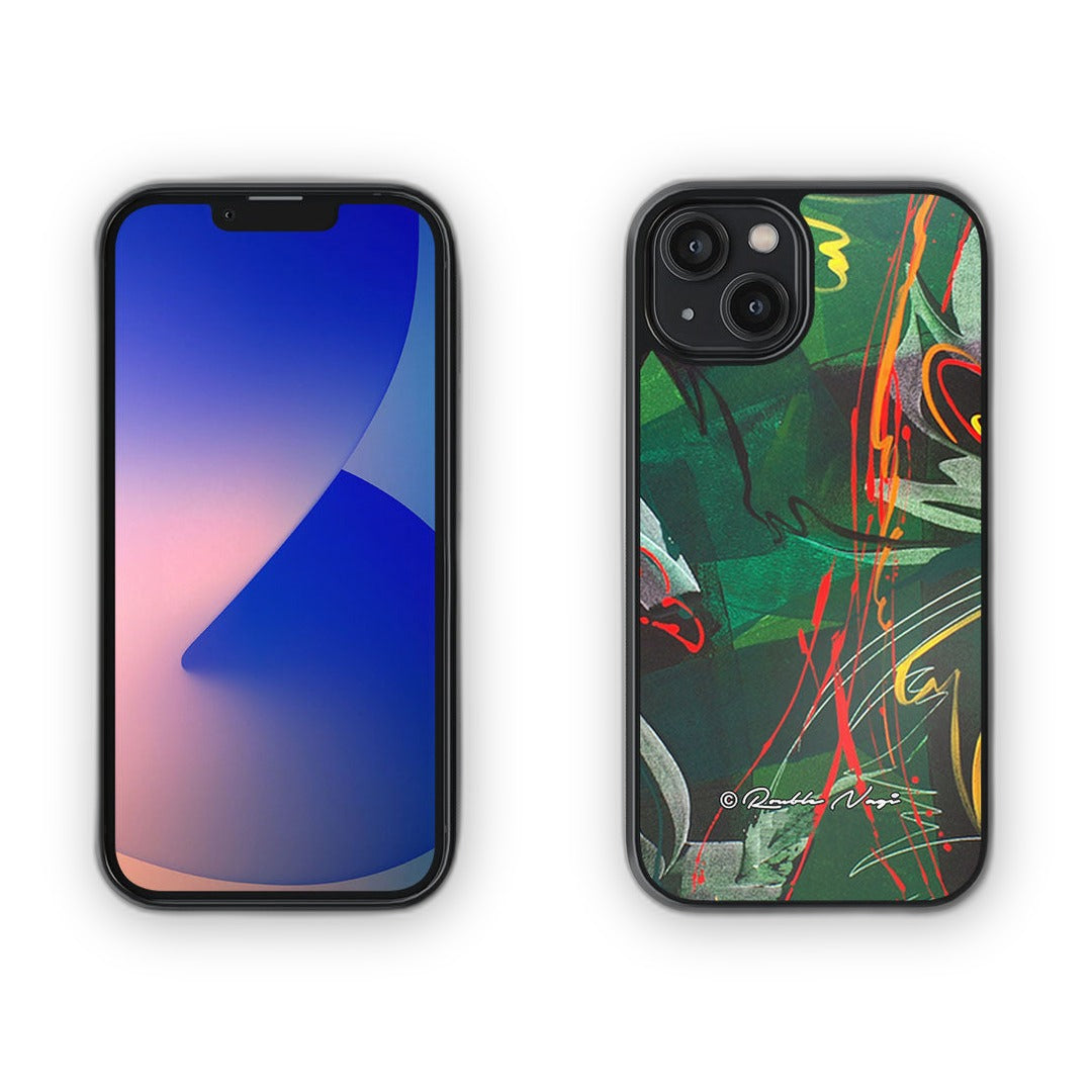Strokes of Life Glass iPhone Case for iPhone 14 | Macmerise
