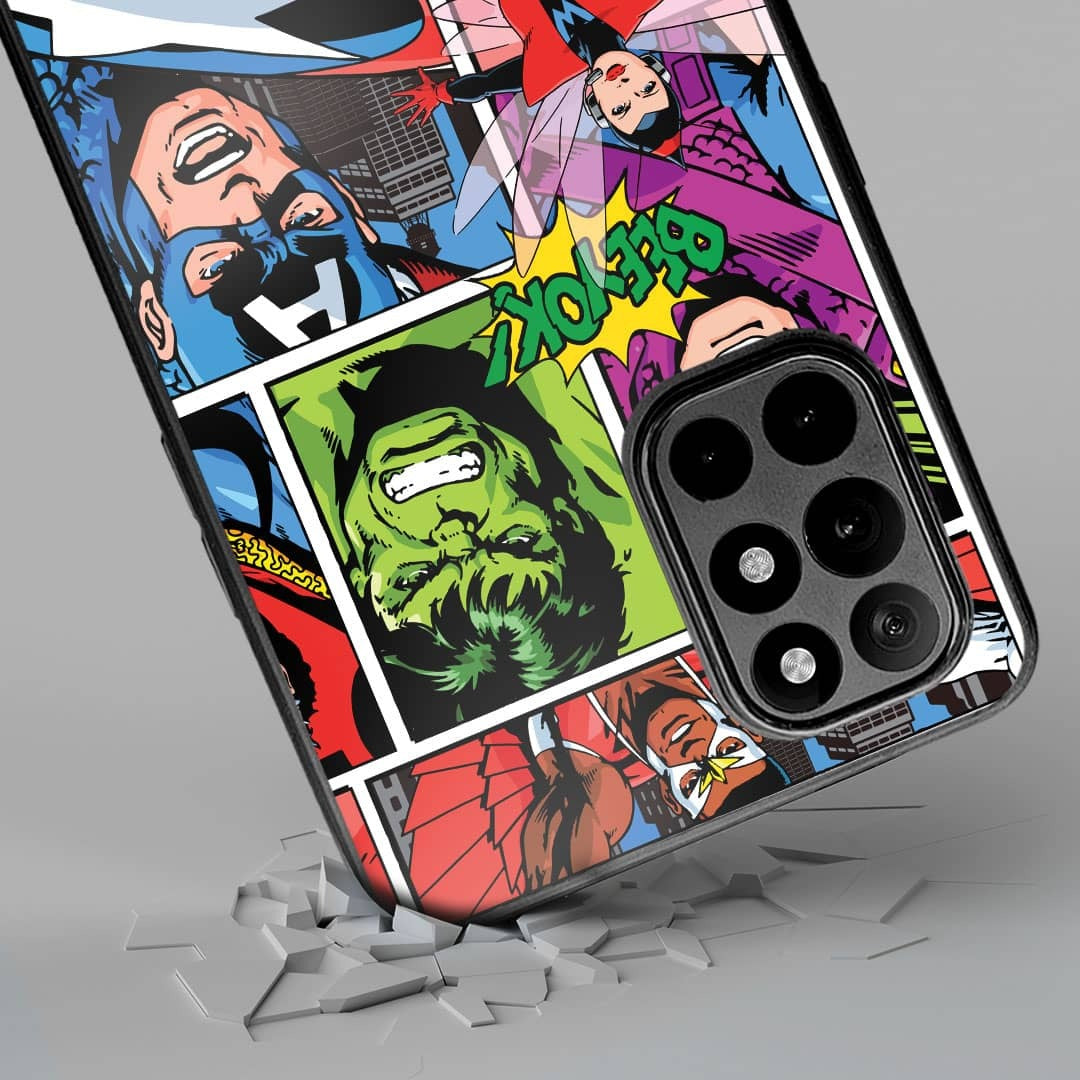 Comic Superheroes Mashup Phone Case for OnePlus 8t | Macmerise