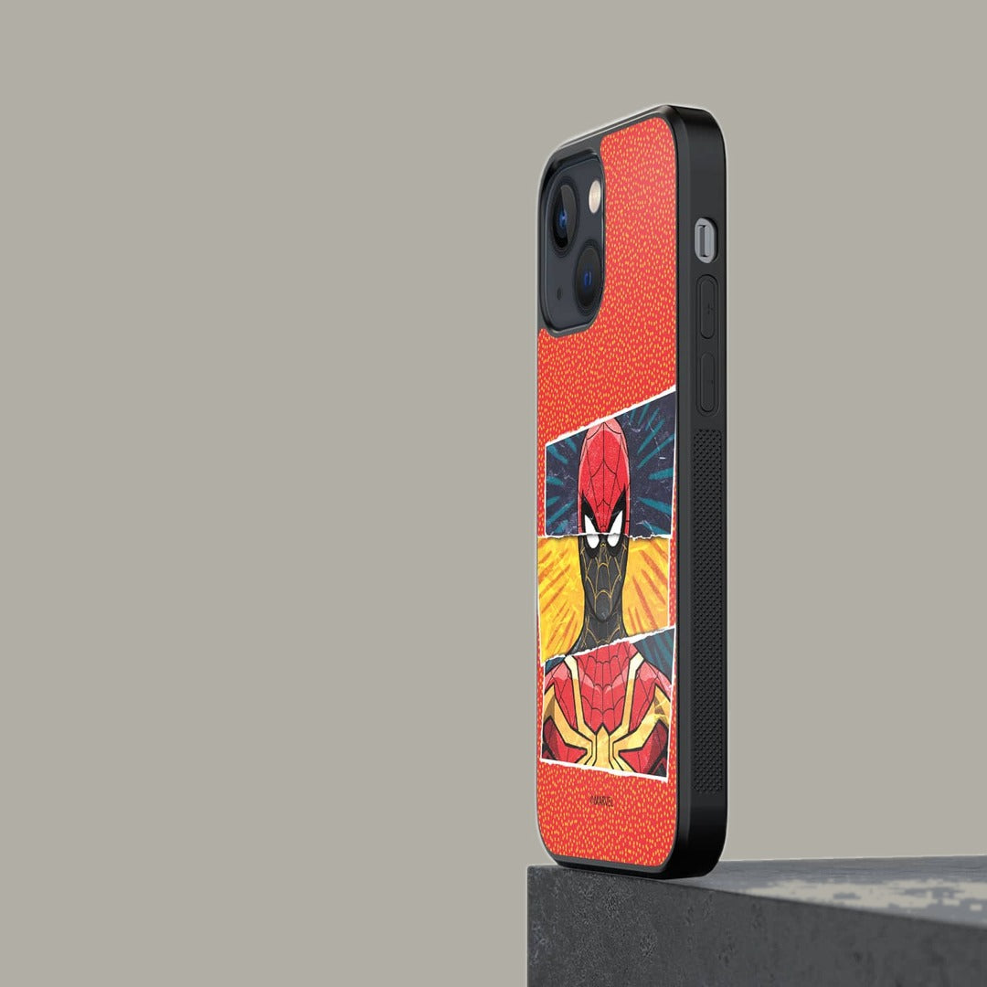 Spider Man Engage Glass iPhone Case for iPhone 13 Mini | Macmerise