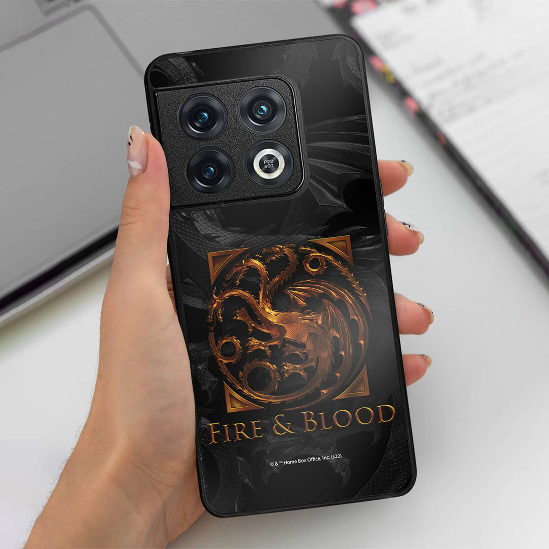 Fire and Blood Phone Case for OnePlus 10 Pro | Macmerise