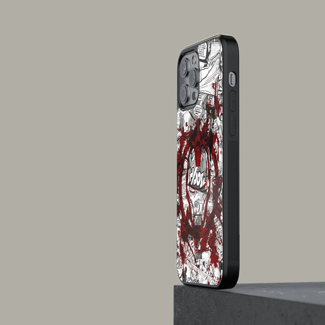 Splash Out Iron Man Glass iPhone Case for iPhone 12 Pro | Macmerise