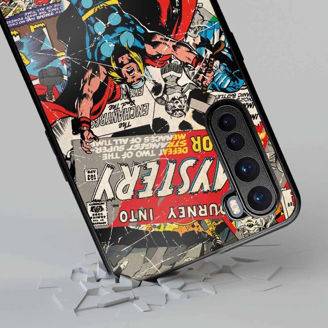 Comic Thor Phone Case for OnePlus Nord | Macmerise