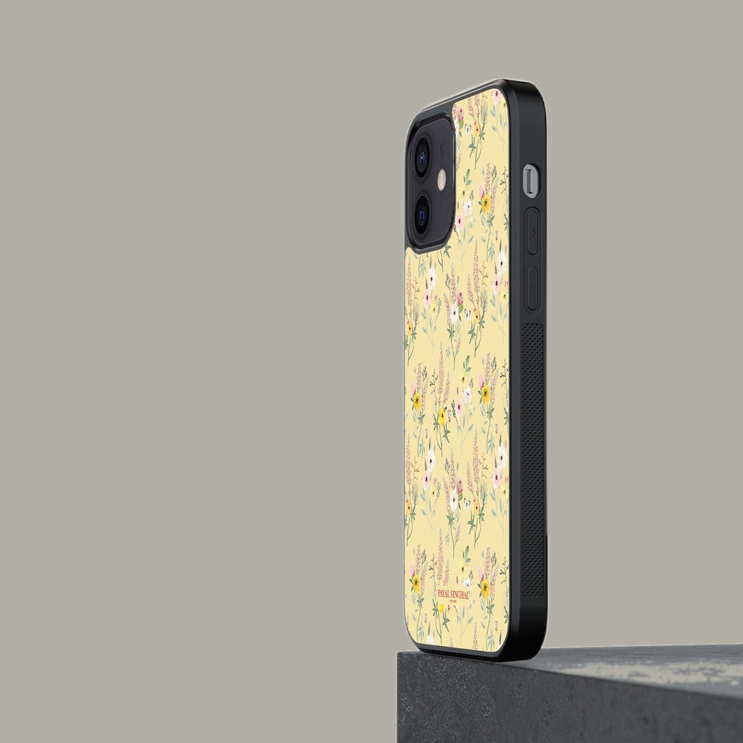 Payal Singhal Lemon Garden Glass iPhone Case for iPhone 12 | Macmerise