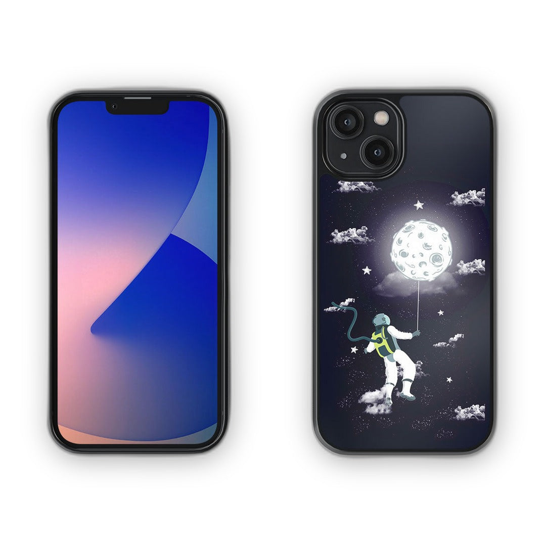 Spaceman Glass iPhone Case for iPhone 14 | Macmerise