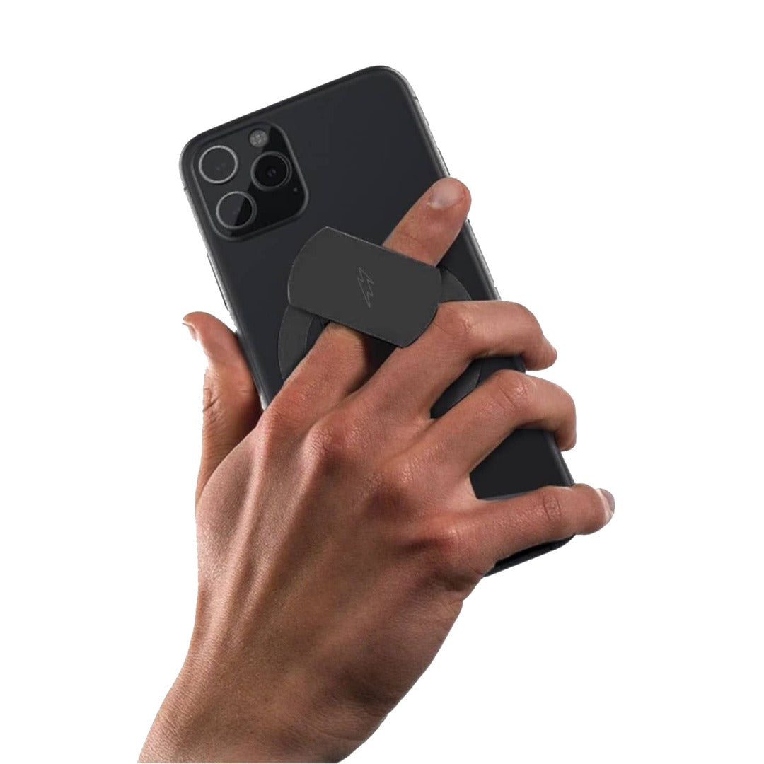 Basics - Phone Holder Snap Phone Holder Black - detail view | Macmerise