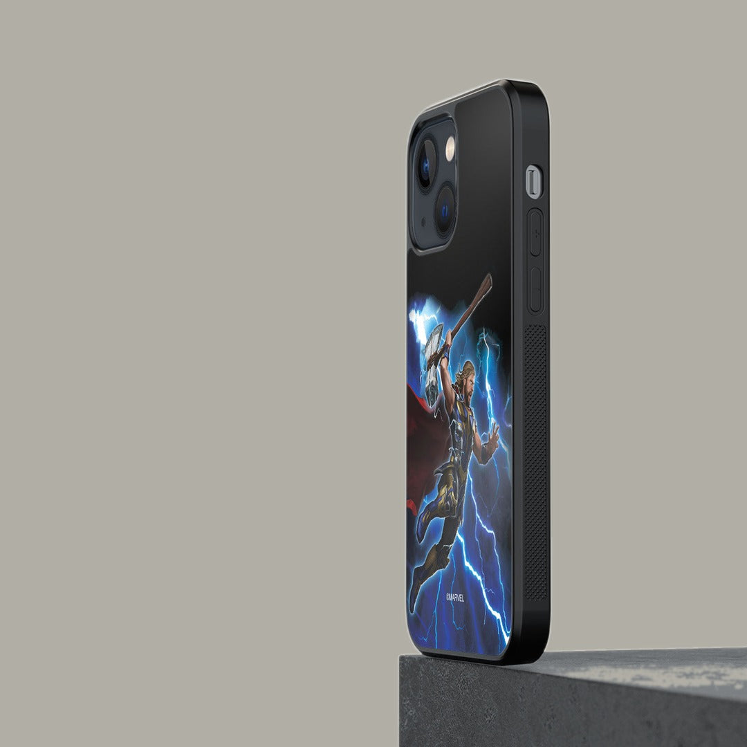 Worthy Thor Attack Glass iPhone Case for iPhone 13 | Macmerise
