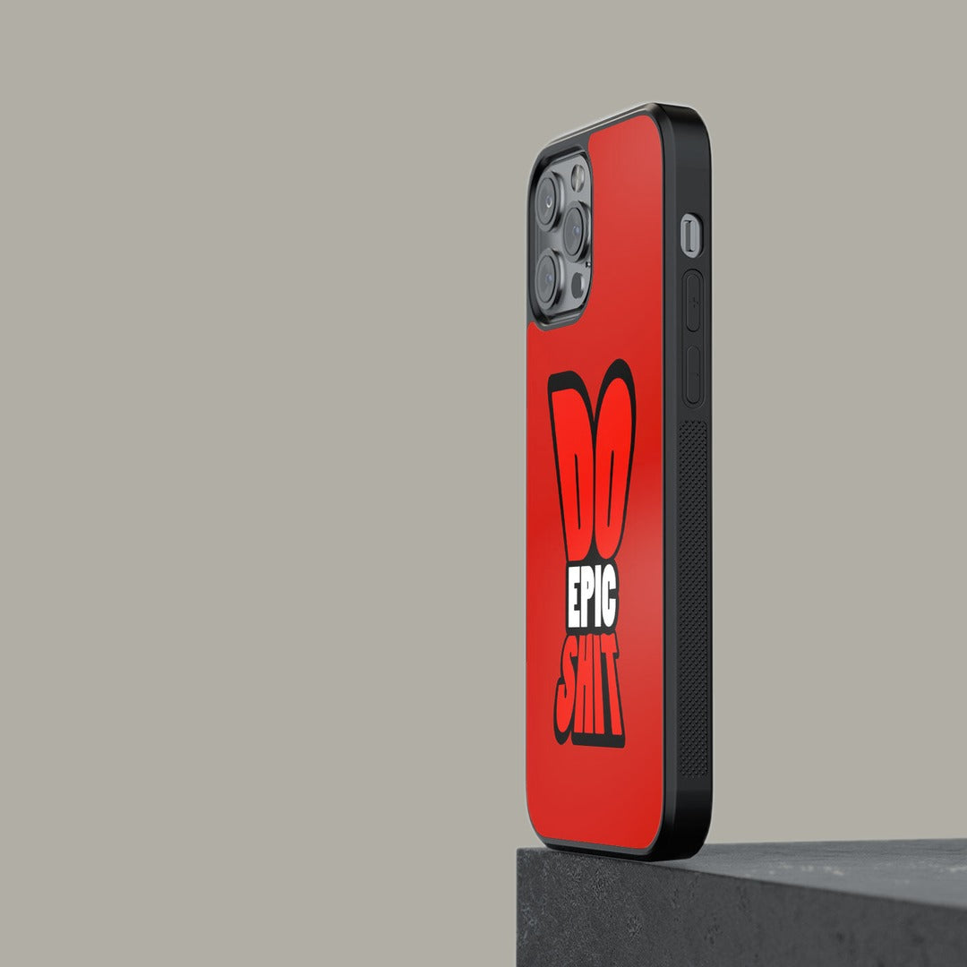 Do Epic Shit Glass iPhone Case for iPhone 12 Pro | Macmerise
