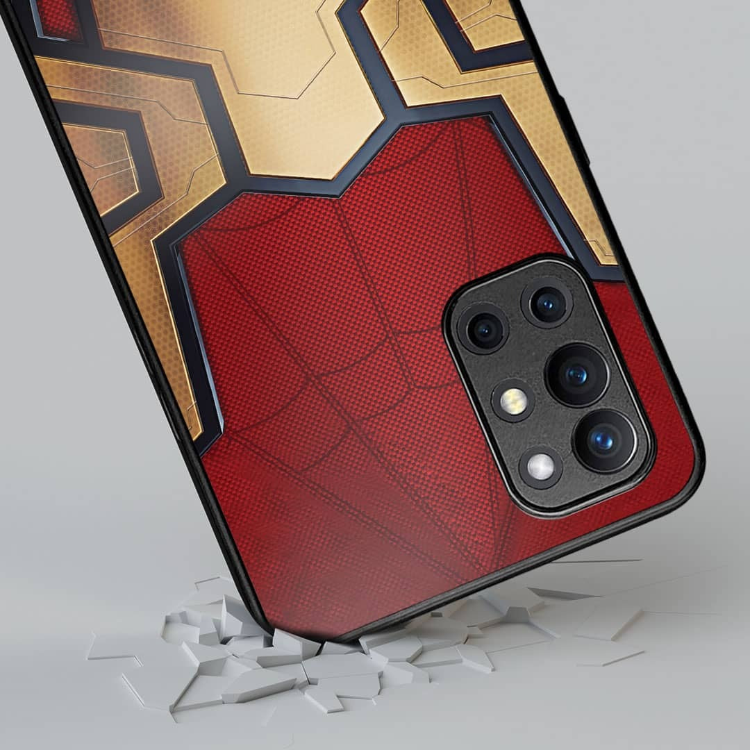 Integrated Spider Logo Phone Case for OnePlus 9r | Macmerise