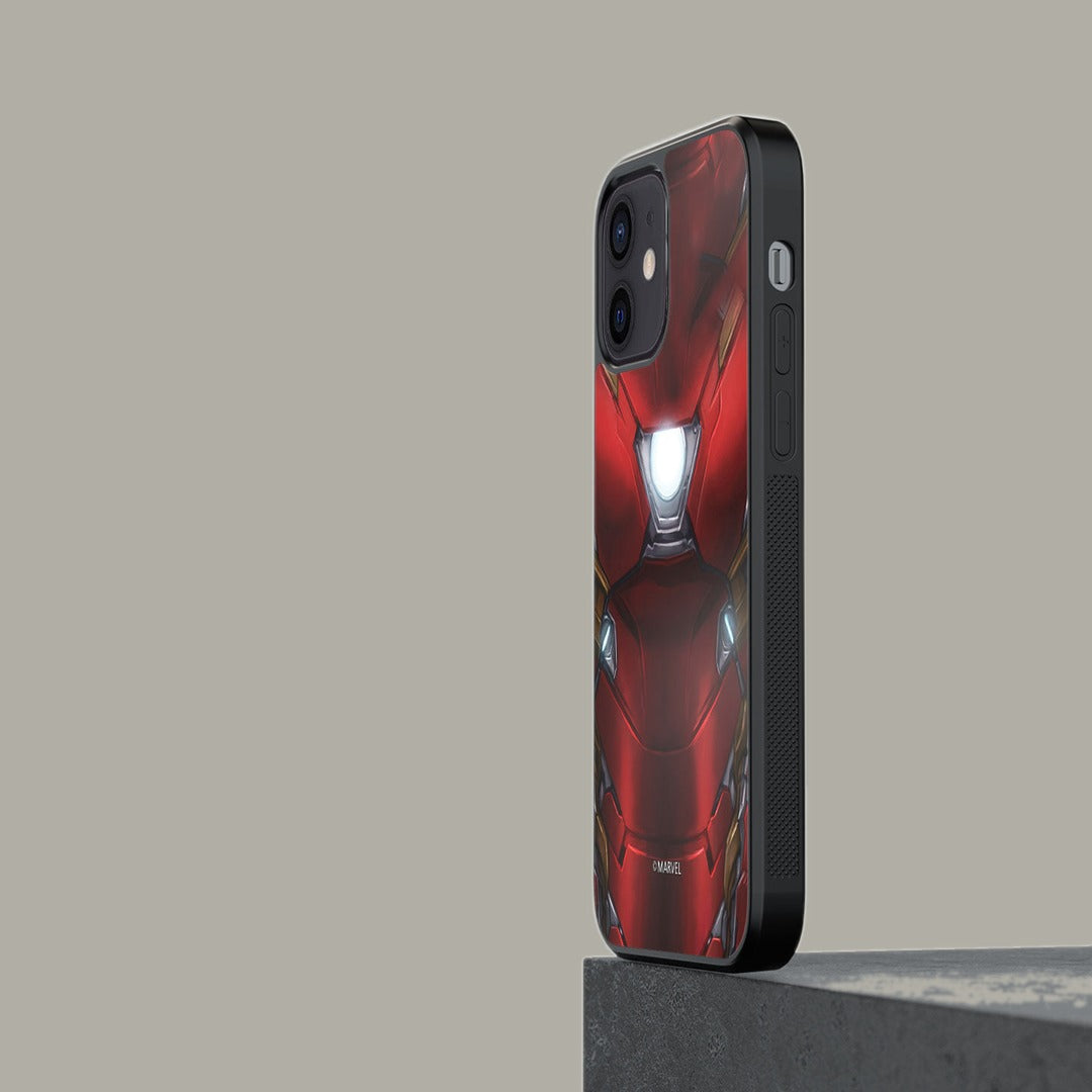 Suit Up Iron Man Glass iPhone Case for iPhone 12 | Macmerise