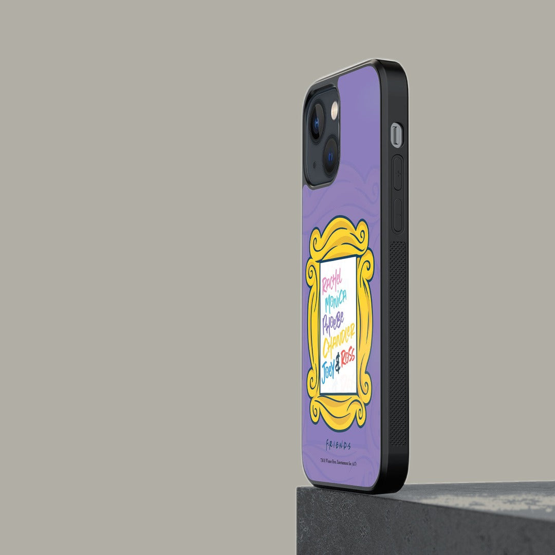 Framed in Friendship Glass iPhone Case for iPhone 13 Mini | Macmerise