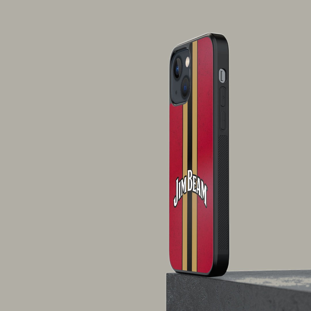 Jim Beam Raspberry Glass iPhone Case for iPhone 13 | Macmerise