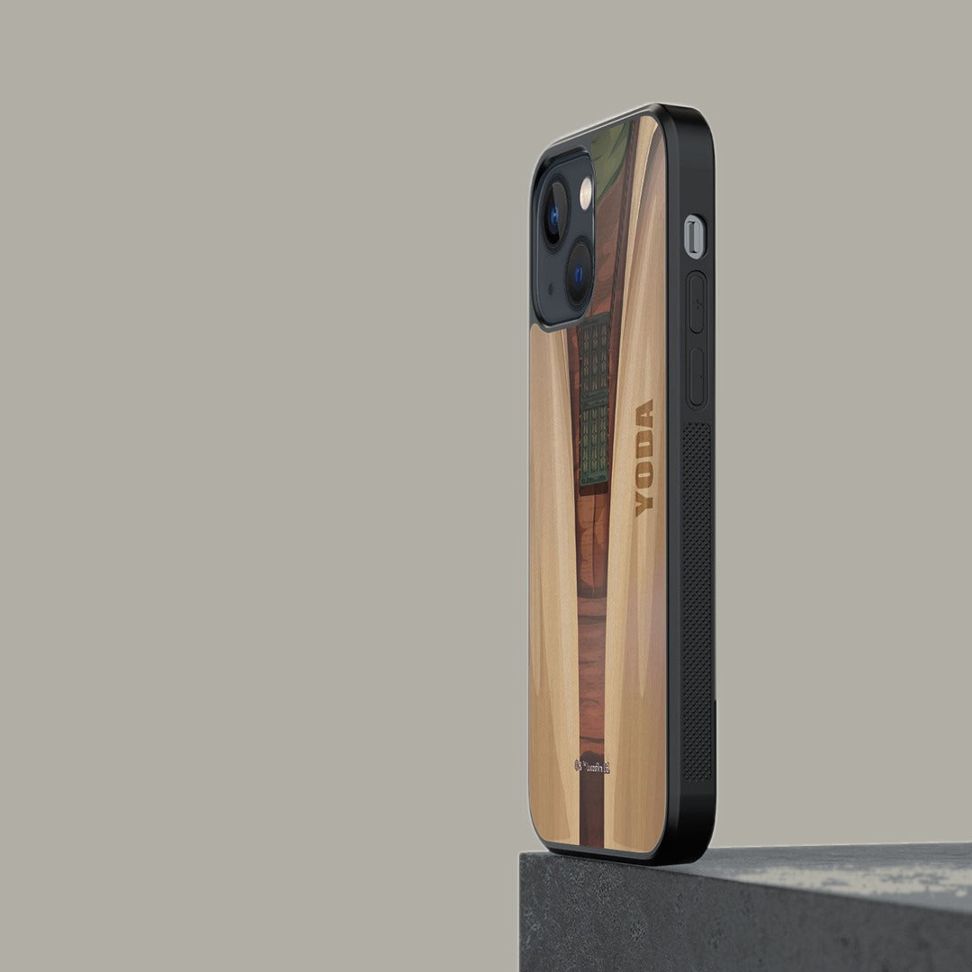 Attire Yoda Glass iPhone Case for iPhone 13 Mini | Macmerise