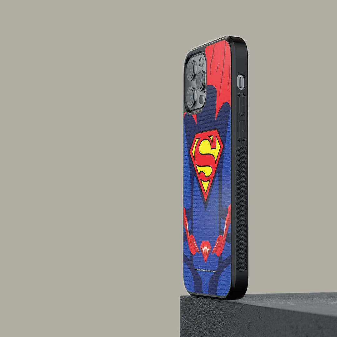 Suit Up Superman Glass iPhone Case for iPhone 12 Pro Max | Macmerise