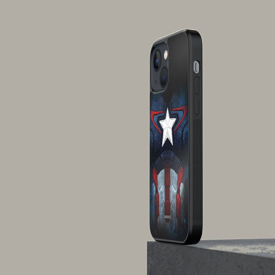 Suit Up Captain Glass iPhone Case for iPhone 13 Mini | Macmerise