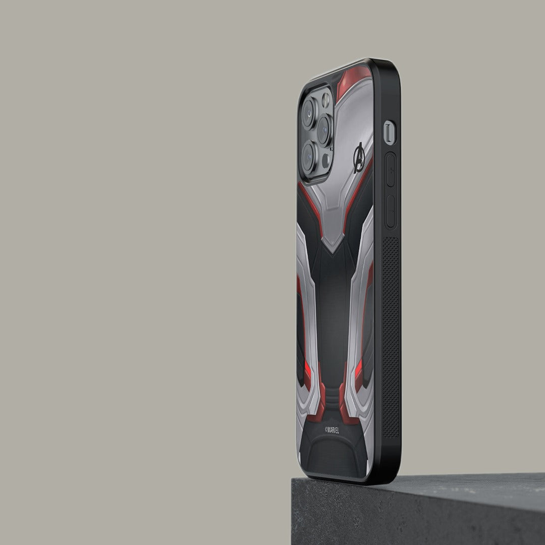 Avengers Endgame Suit Glass iPhone Case for iPhone 13 Pro | Macmerise