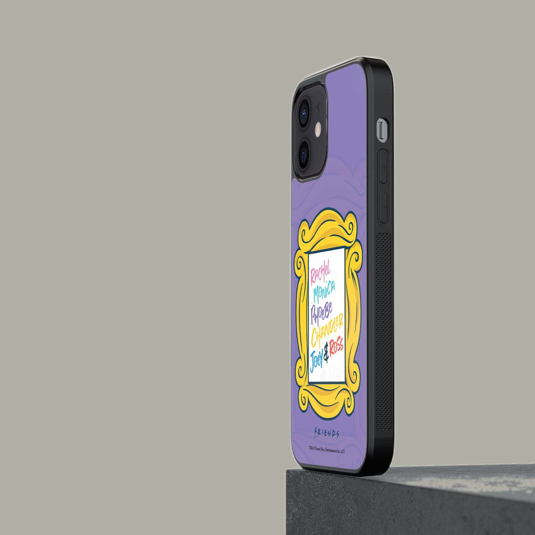 Framed in Friendship Glass iPhone Case for iPhone 12 | Macmerise