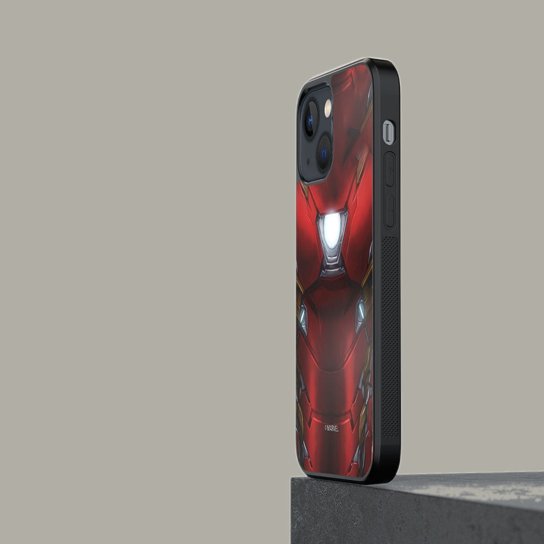 Suit Up Iron Man Glass iPhone Case for iPhone 13 Mini | Macmerise