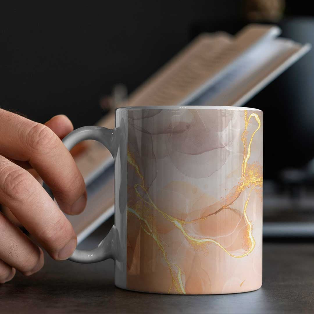 Coral Serenade Coffee Mug | Macmerise