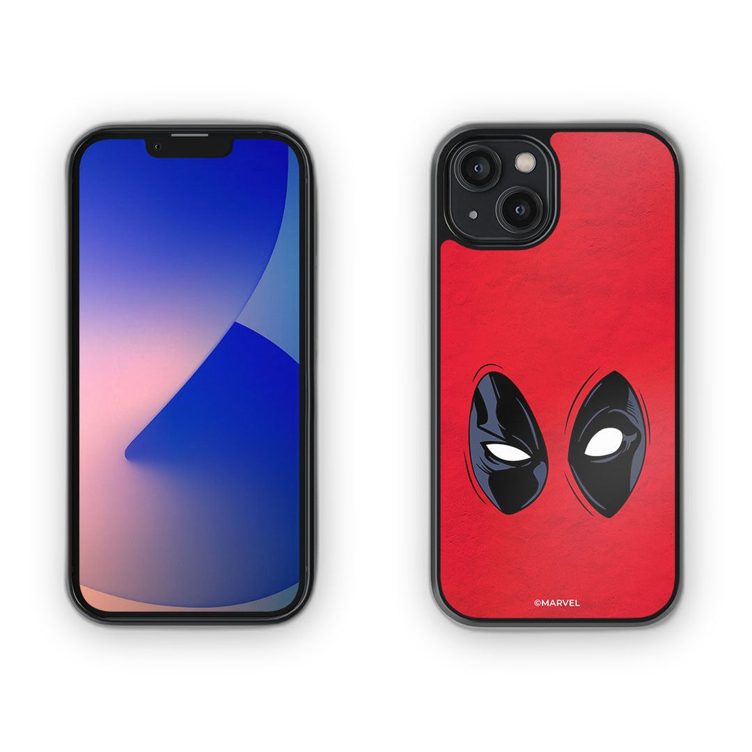 Deadpool Gaze Glass iPhone Case for iPhone 14 | Macmerise