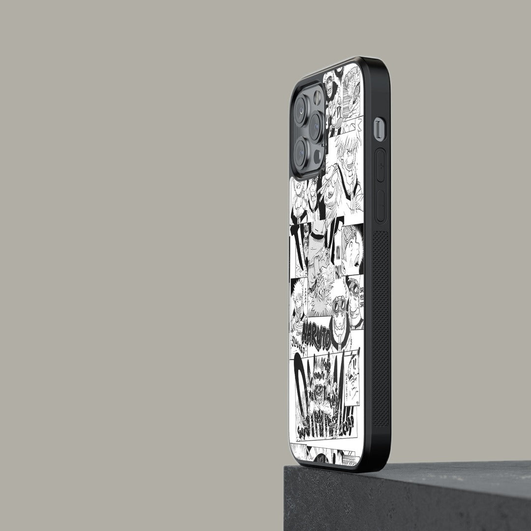 Naruto Collage Glass iPhone Case for iPhone 12 Pro | Macmerise