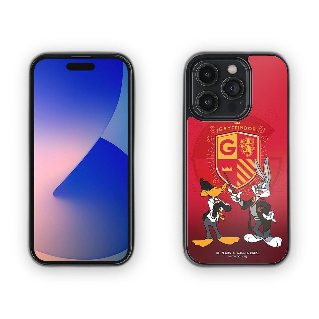 Looney Gryffindor Glass iPhone Case for iPhone 14 Pro | Macmerise