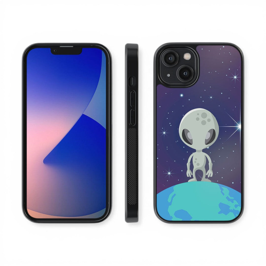 Alien Glass iPhone Case for iPhone 14 | Macmerise