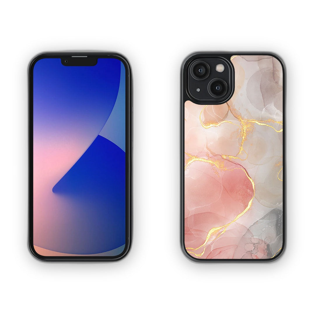 Coral Serenade Glass iPhone Case for iPhone 14 | Macmerise