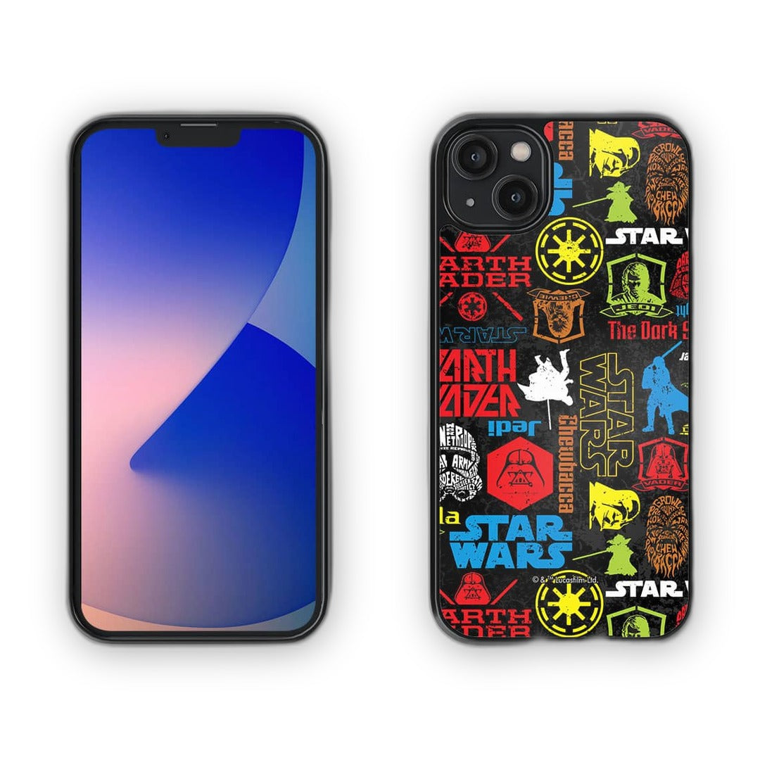 Star Wars Mashup Glass iPhone Case for iPhone 14 Plus | Macmerise