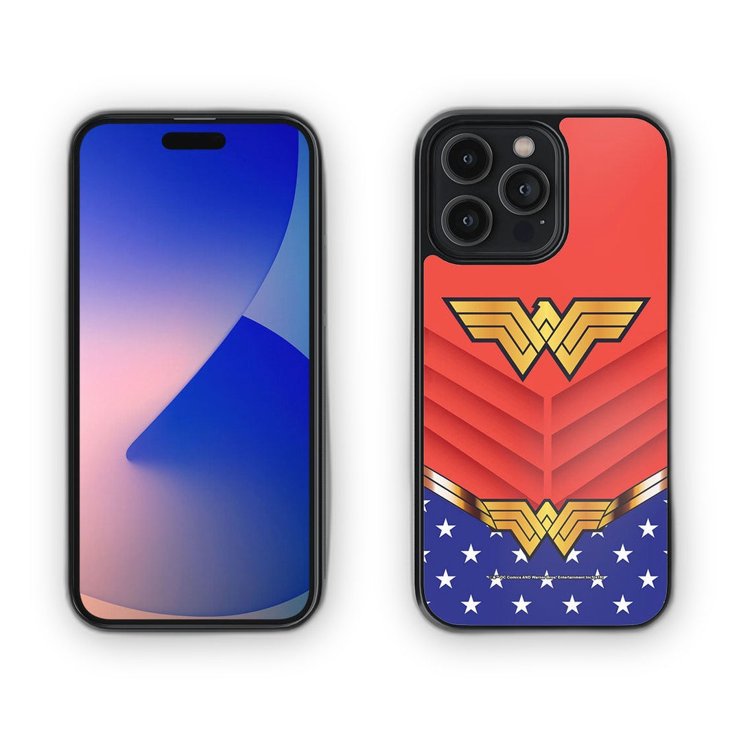 Suit Up Wonder Woman Glass iPhone Case for iPhone 14 Pro Max | Macmerise