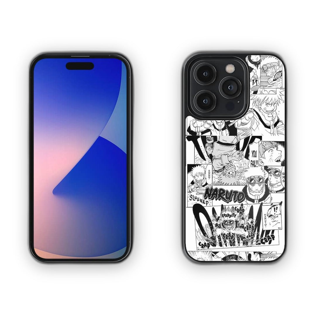 Naruto Collage Glass iPhone Case for iPhone 14 Pro | Macmerise