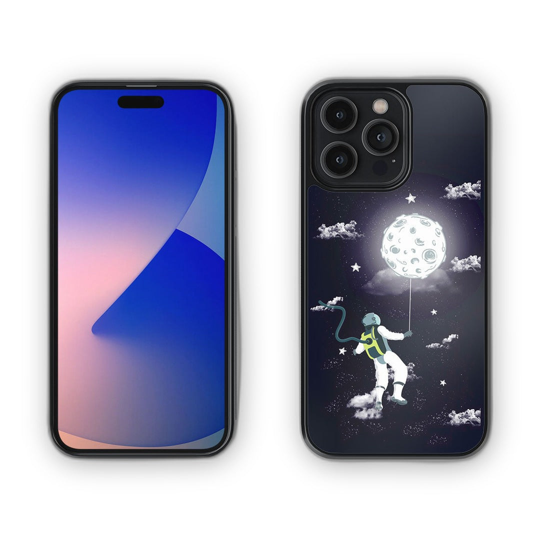 Spaceman Glass iPhone Case for iPhone 14 Pro Max | Macmerise
