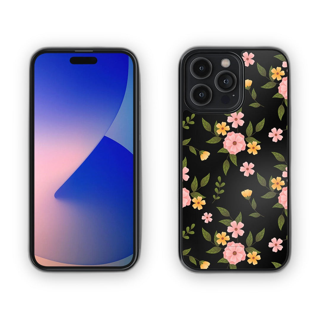 Sk Periwinkle Black Glass iPhone Case for iPhone 14 Pro Max | Macmerise