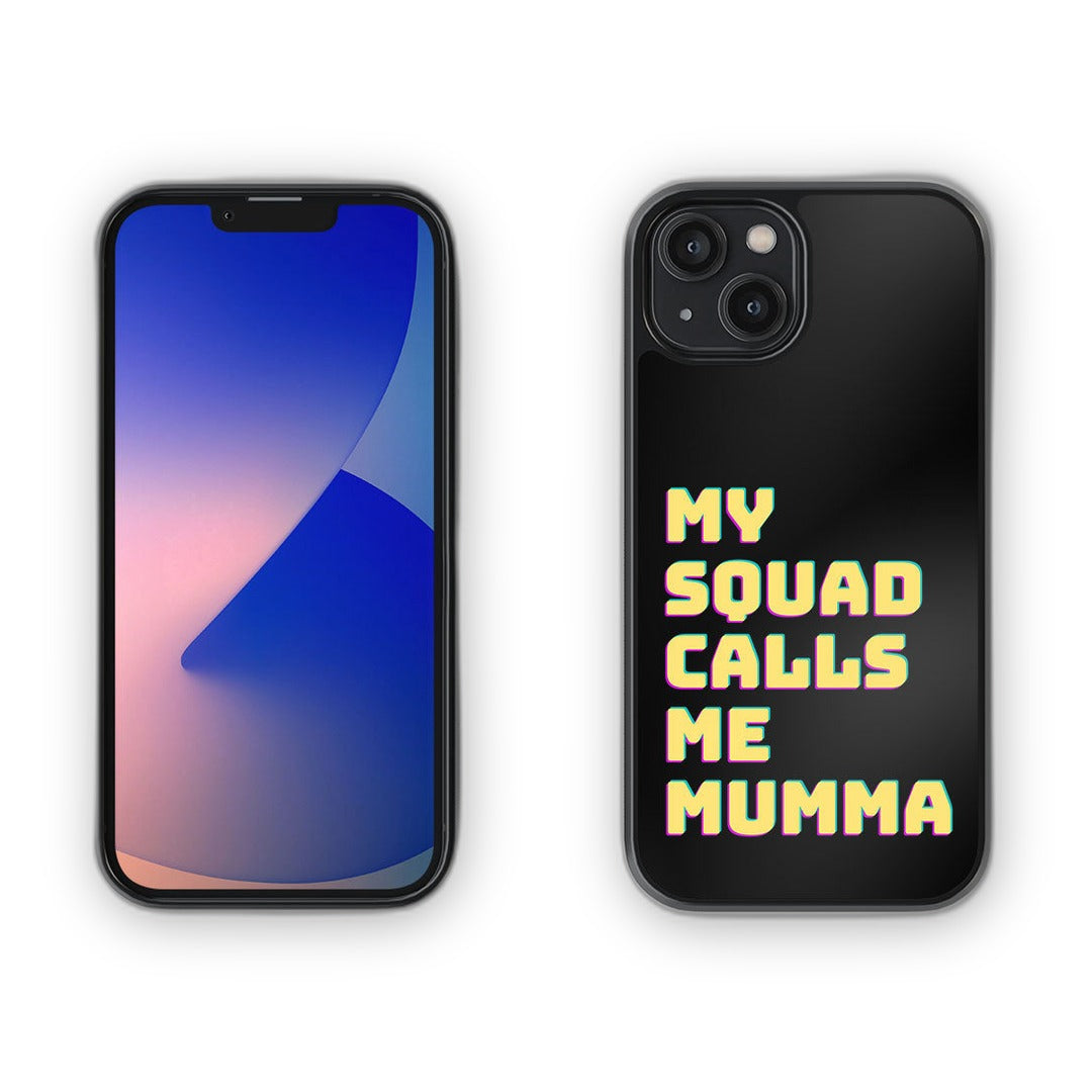 Moms Squad Glass iPhone Case for iPhone 14 | Macmerise
