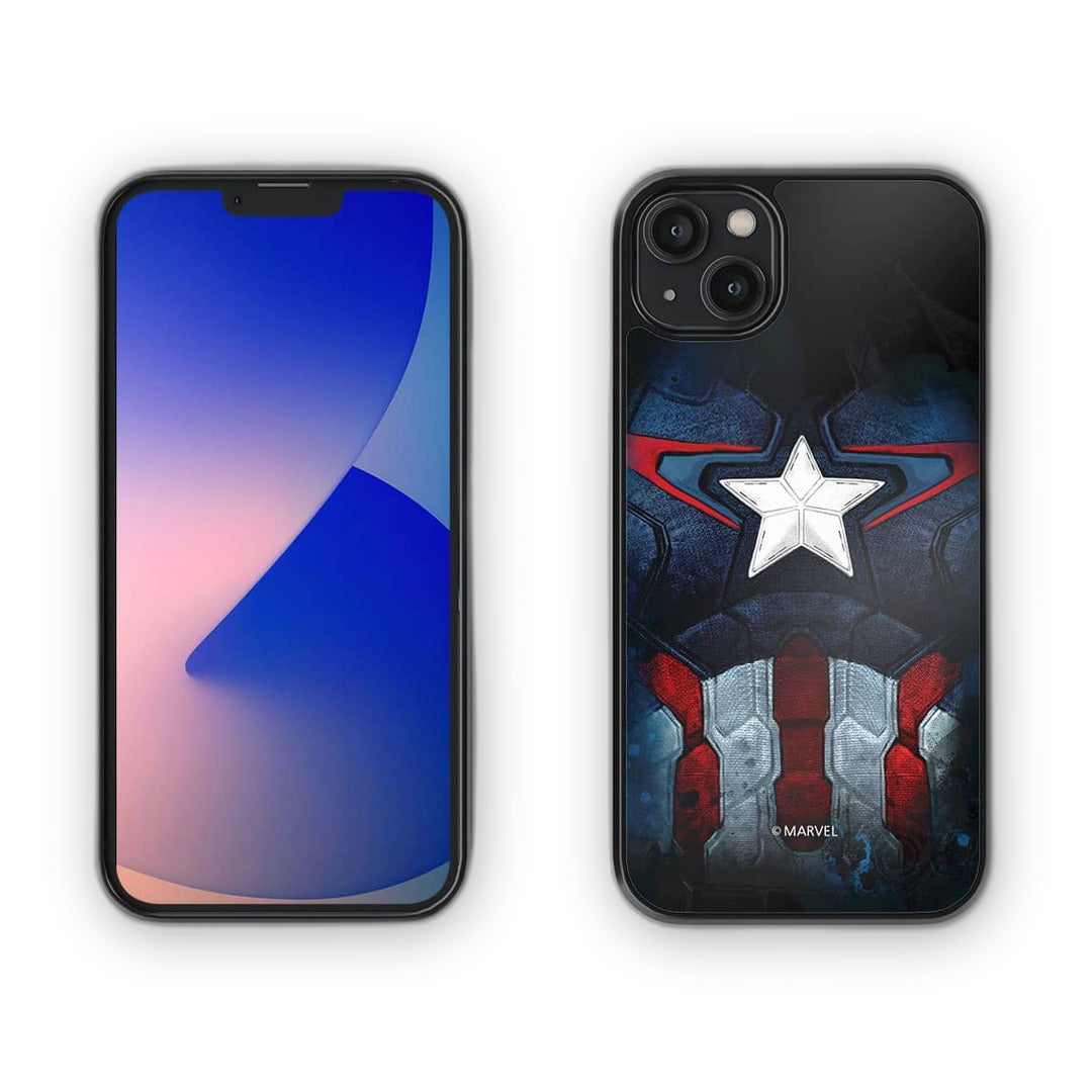 Suit Up Captain Glass iPhone Case for iPhone 14 Plus | Macmerise