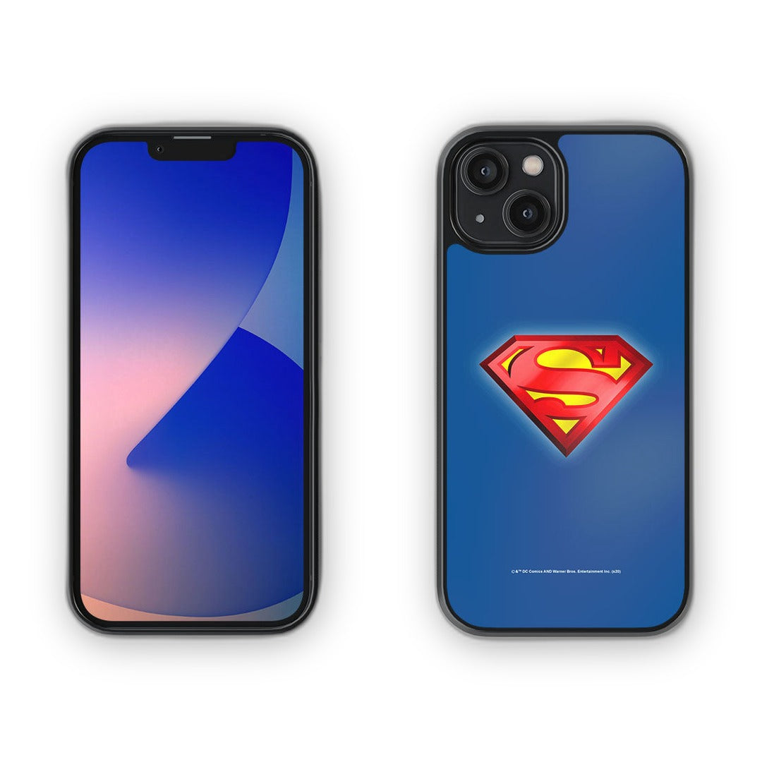 Logo Superman Glass iPhone Case for iPhone 14 | Macmerise