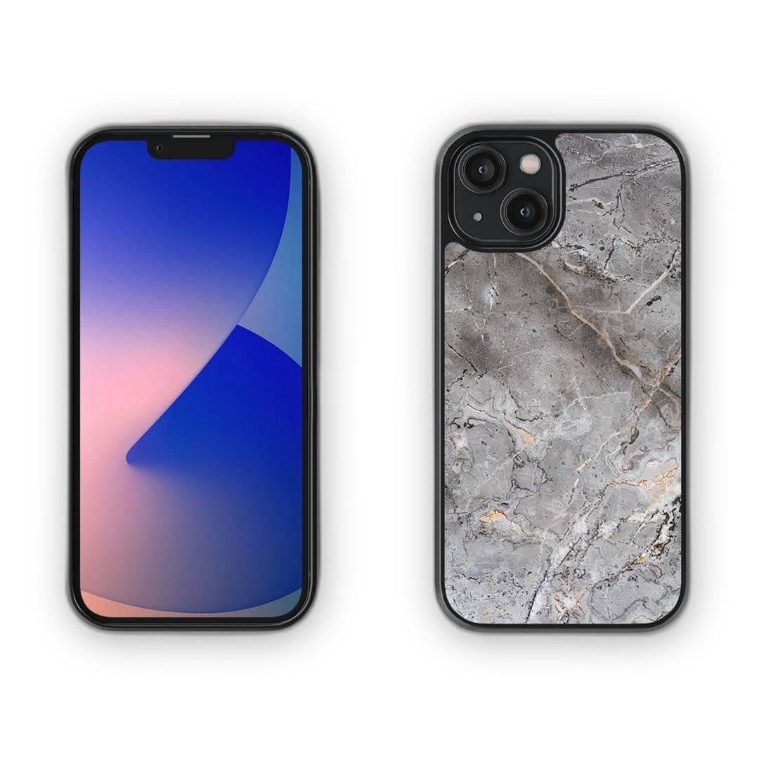 Graphite Hues Glass iPhone Case for iPhone 14 | Macmerise