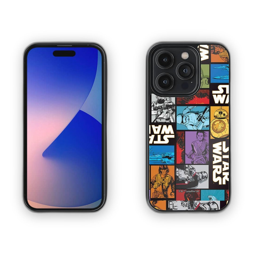 the Force Awakens Glass iPhone Case for iPhone 14 Pro | Macmerise