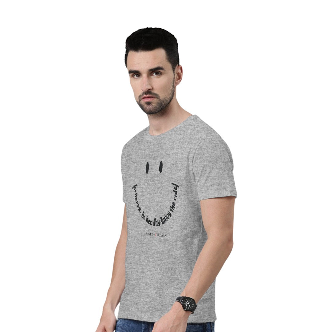 Be Happy Be Healthy Unisex T-Shirt | Macmerise