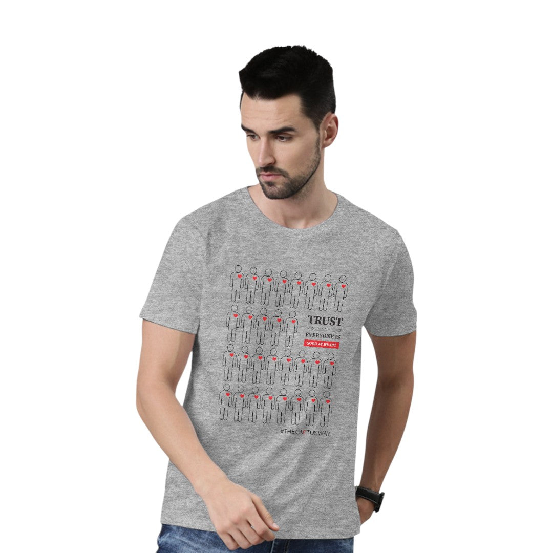 Trust With Simple Belief Unisex T-Shirt | Macmerise
