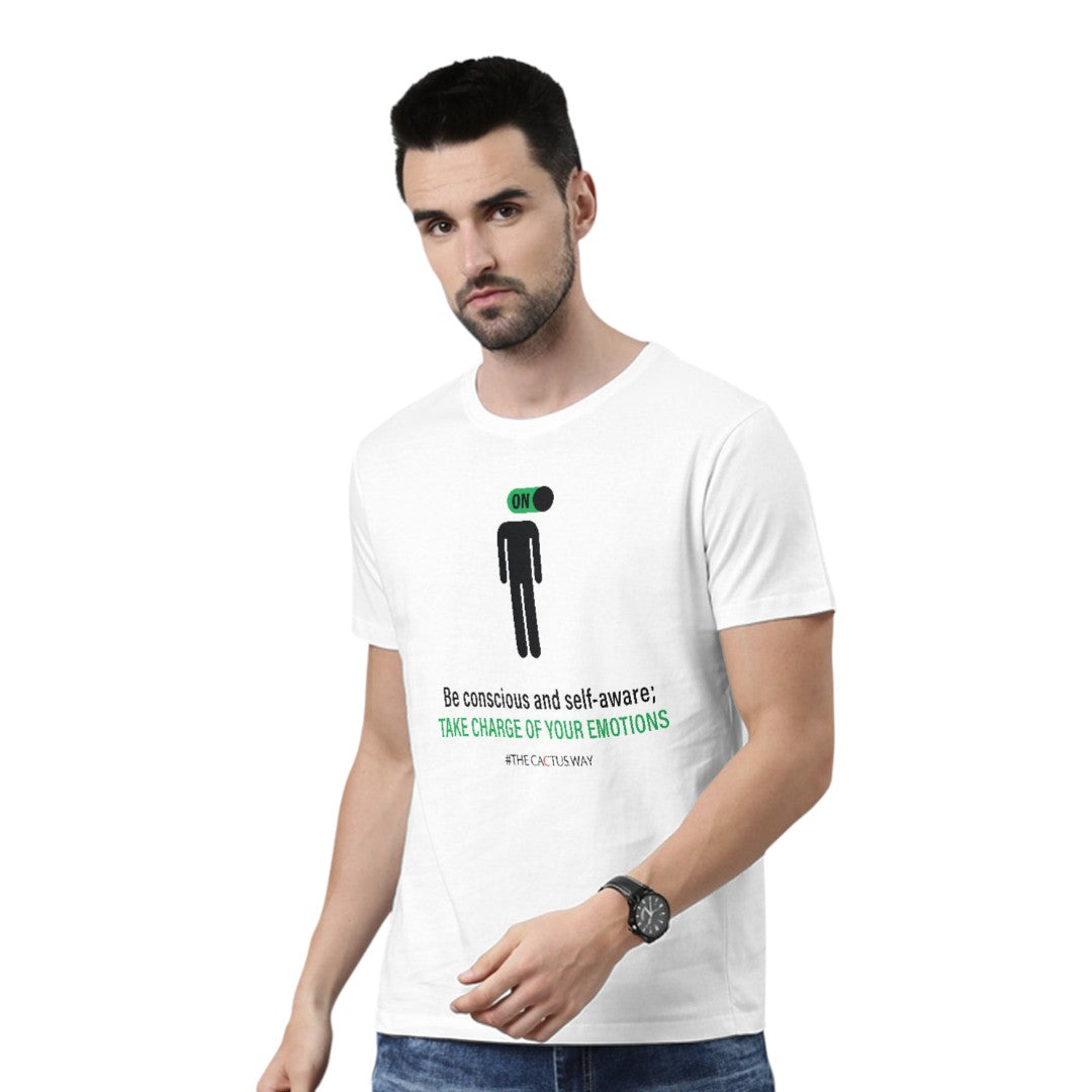 Be Concious and Self Aware Unisex T-Shirt | Macmerise