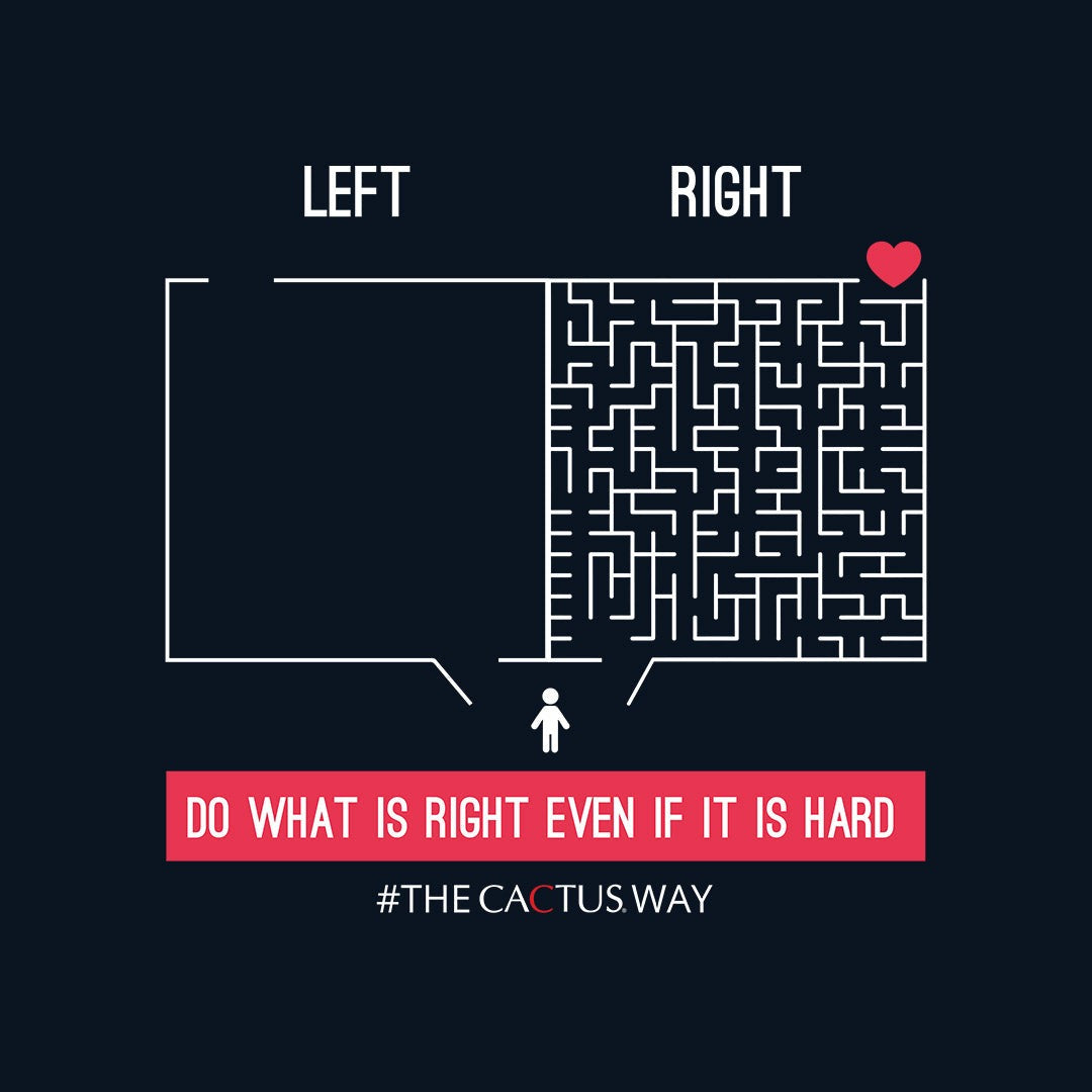 Do What Is Right Unisex T-Shirt | Macmerise