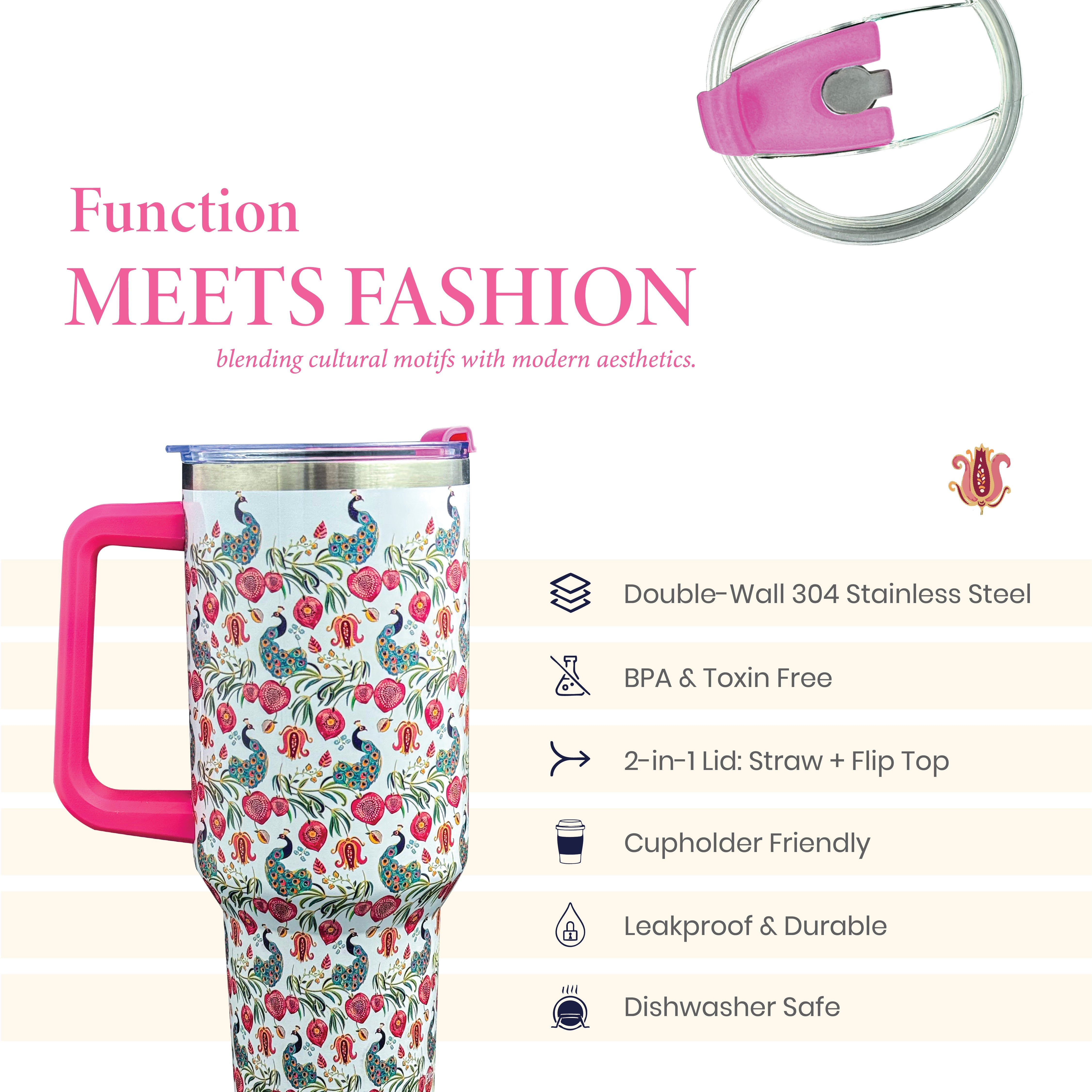 Payal Singhal FOMO Tumbler Fuchsia Pink | Macmerise