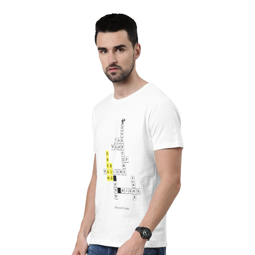 Dream Big and Take Risks Unisex T-Shirt | Macmerise