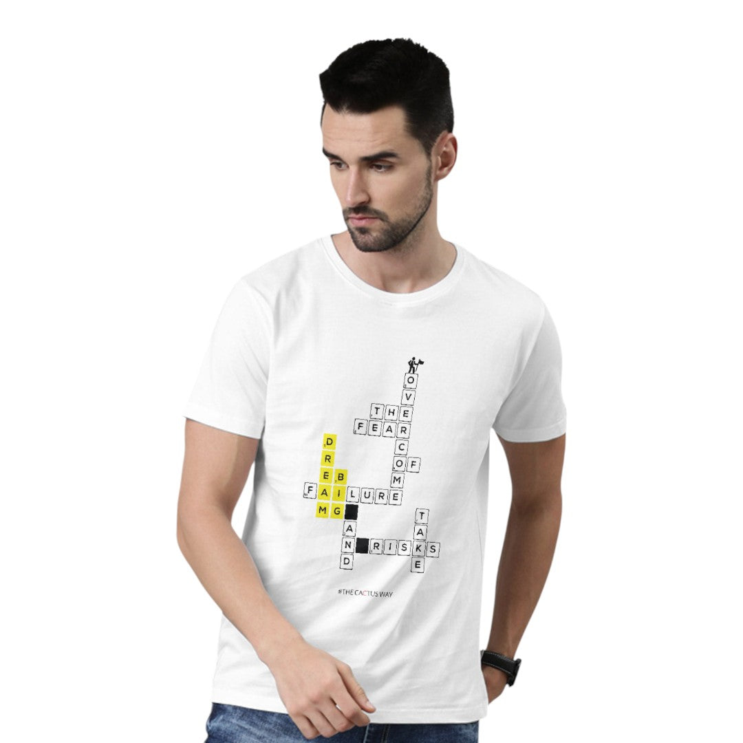 Dream Big and Take Risks Unisex T-Shirt | Macmerise